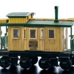 Beam 100 Months Bourbon Jersey & Western Railway Caboose Decanter 1984 (photo 3)