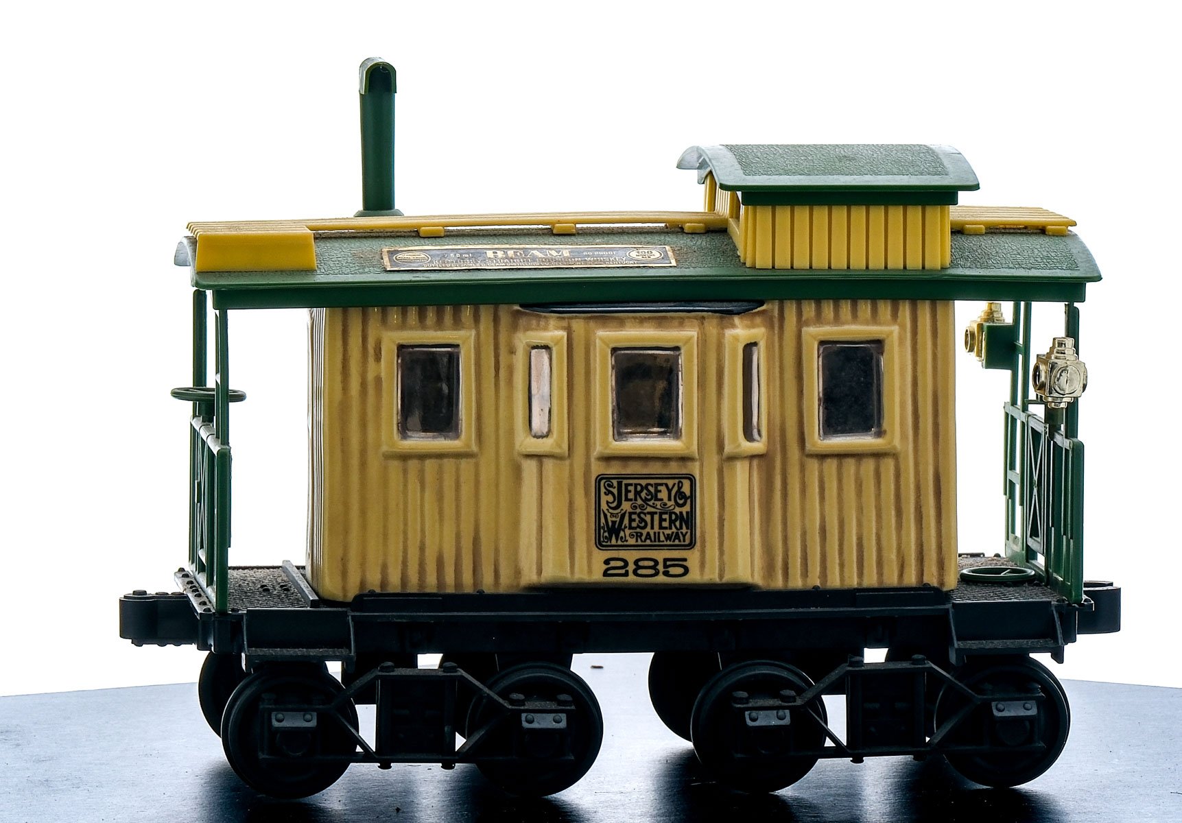 Beam 100 Months Bourbon Jersey & Western Railway Caboose Decanter 1984