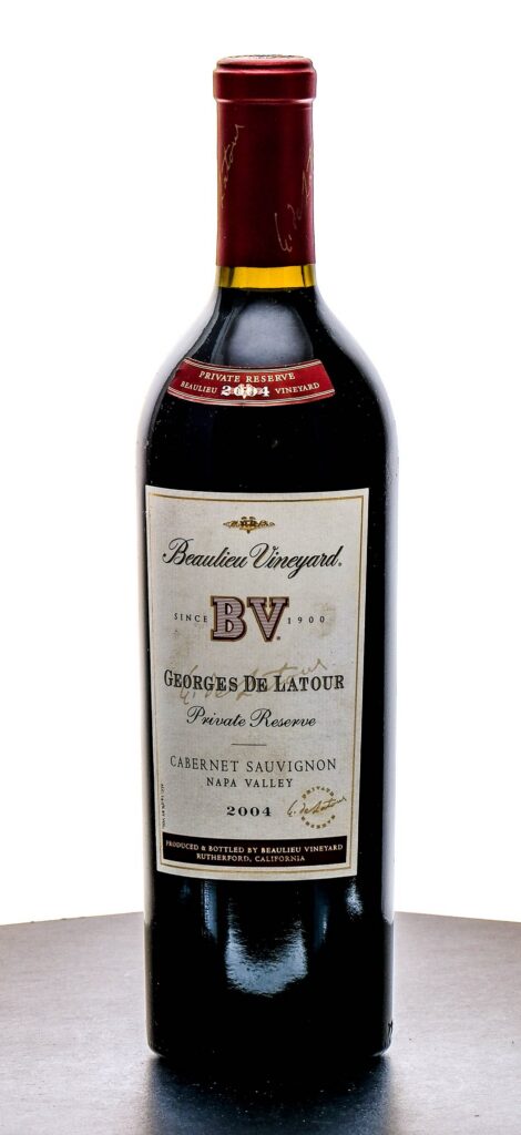 Beaulieu Vineyard Georges de LaTour Private Reserve Napa Valley Cabernet Sauvignon 2004