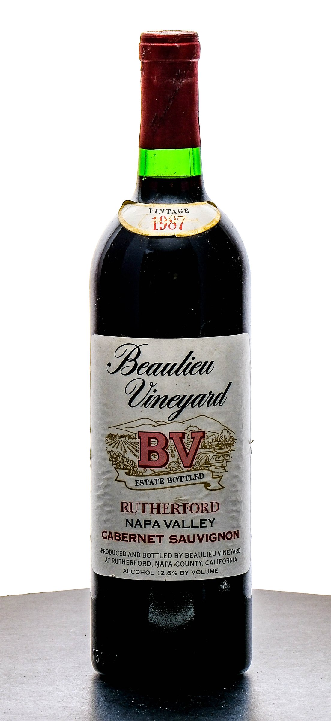 Beaulieu Vineyard Napa Valley Cabernet Sauvignon 1987
