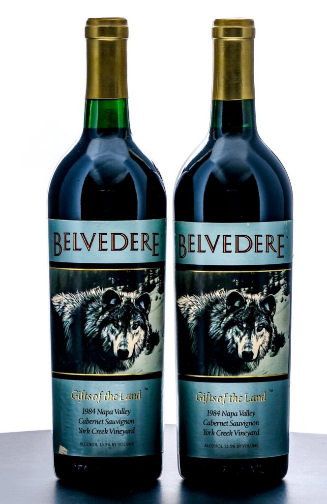 Belvedere Gifts of the Land Cabernet Sauvignon 1984 Group (2 Bottles)