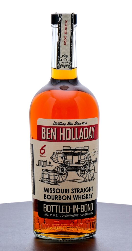 Ben Holladay 6 Year Bottled-in-Bond MO Straight Bourbon