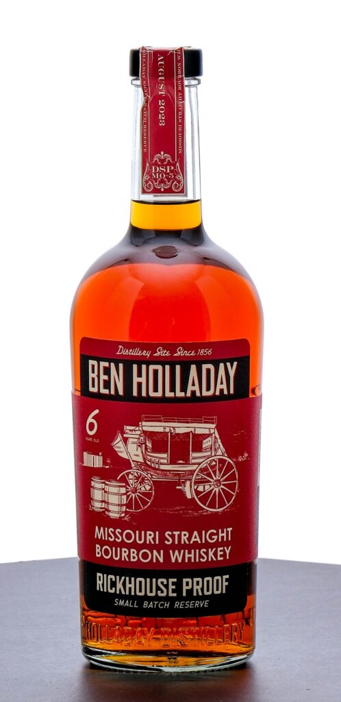 Ben Holladay 6 Year Rickhouse Proof Small Batch Reserve MO Straight Bourbon