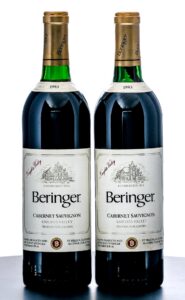 Beringer Cabernet Sauvignon 1985 Group (2 Bottles)