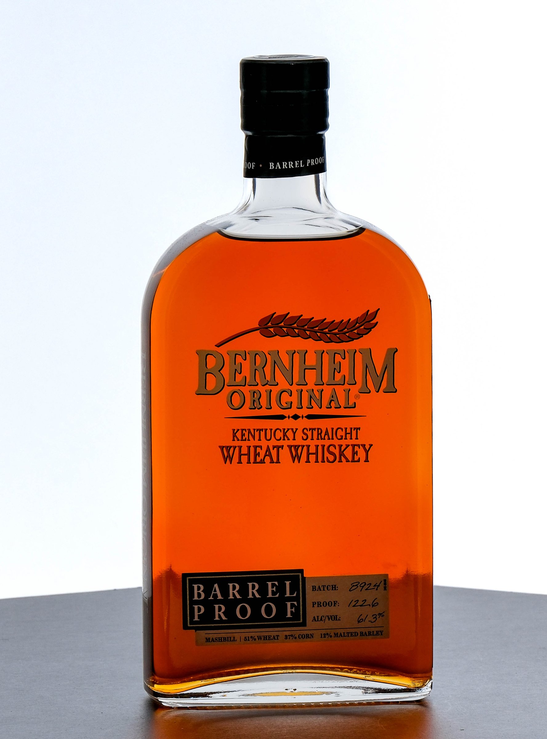 Bernheim Original Barrel Proof KY Straight Wheat Whiskey Batch B924