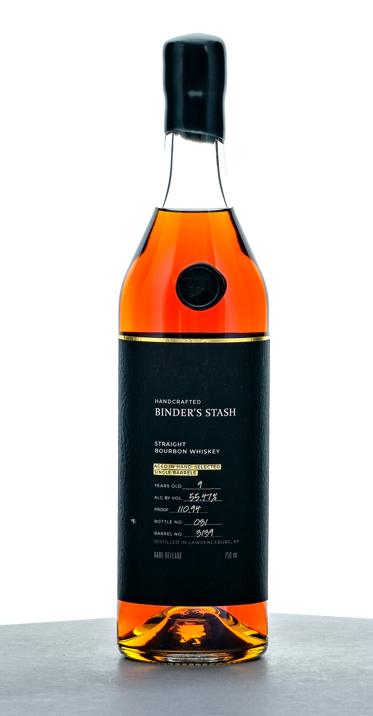 Binder's Stash 9 Year Single Barrel Select Straight Bourbon