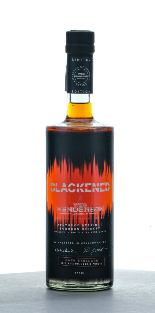 Blackened x Wes Henderson Masters of Whiskey Series Limited Edition Cask Strength Straight Bourbon