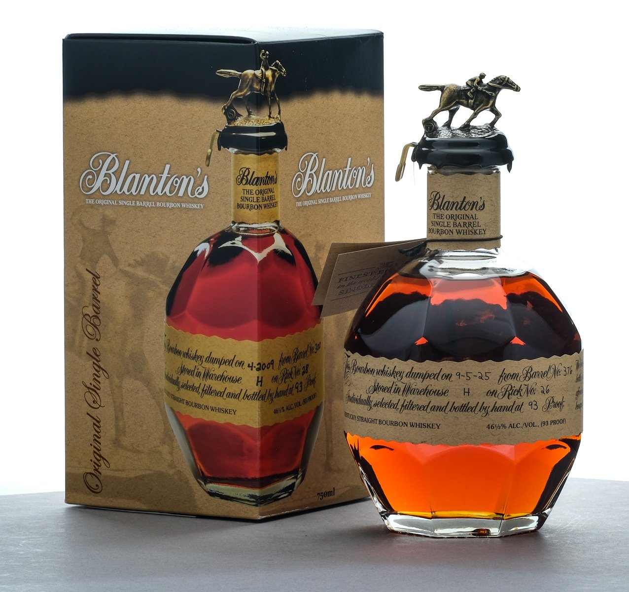 Blanton's Original Single Barrel Bottle Pros Sazerac Barrel Select Straight Bourbon 2025