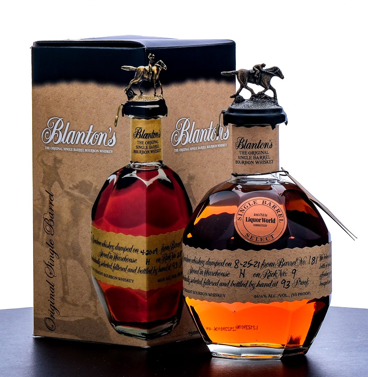Blanton's Original Single Barrel Select Bourbon Barrel No. 181, Bottle No. 141 (2021)