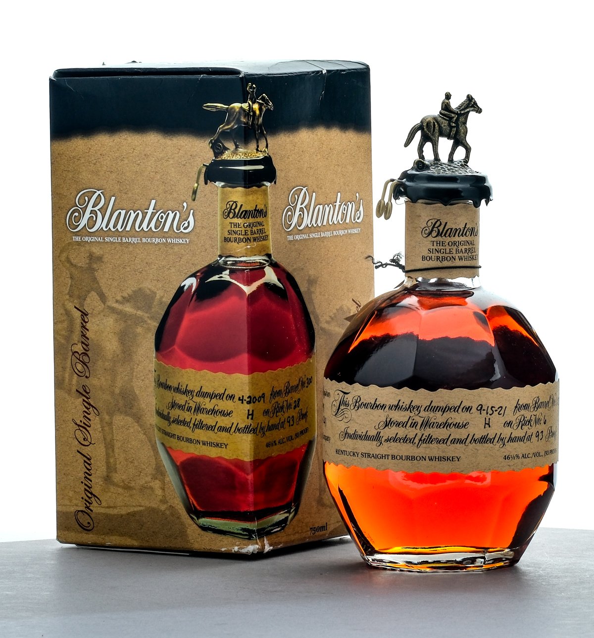Blanton's Original Single Barrel Select Straight Bourbon 2021