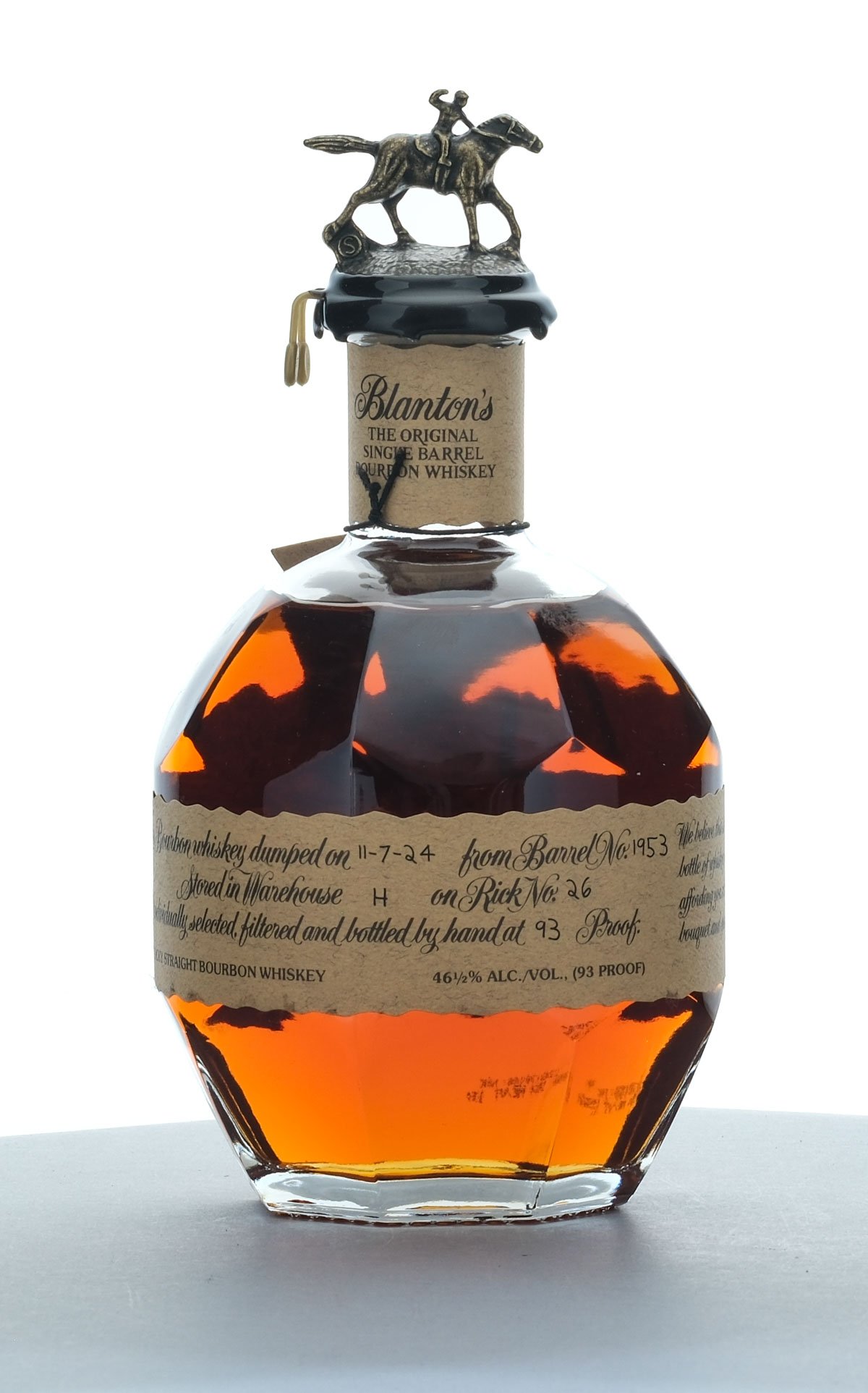 Blanton's Original Single Barrel Straight Bourbon 2024
