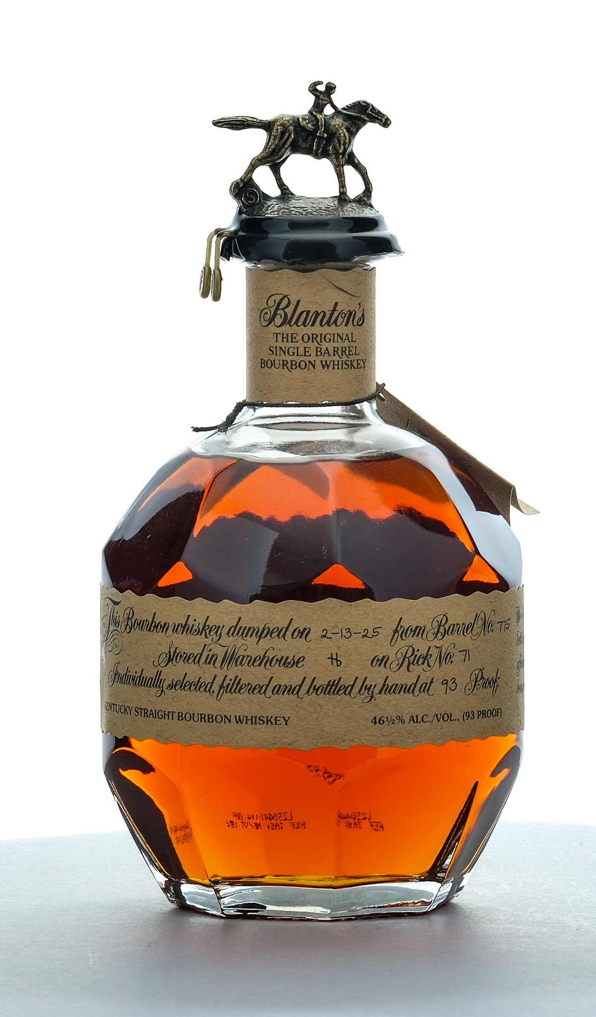 Blanton's Original Single Barrel Straight Bourbon 2025
