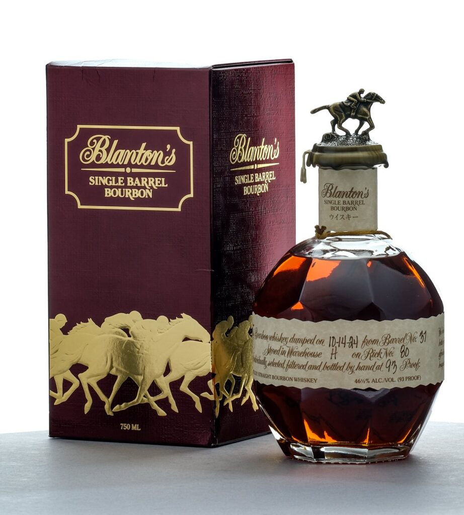 Blanton's Red Takara Single Barrel Straight Bourbon 2024 Japanese Market