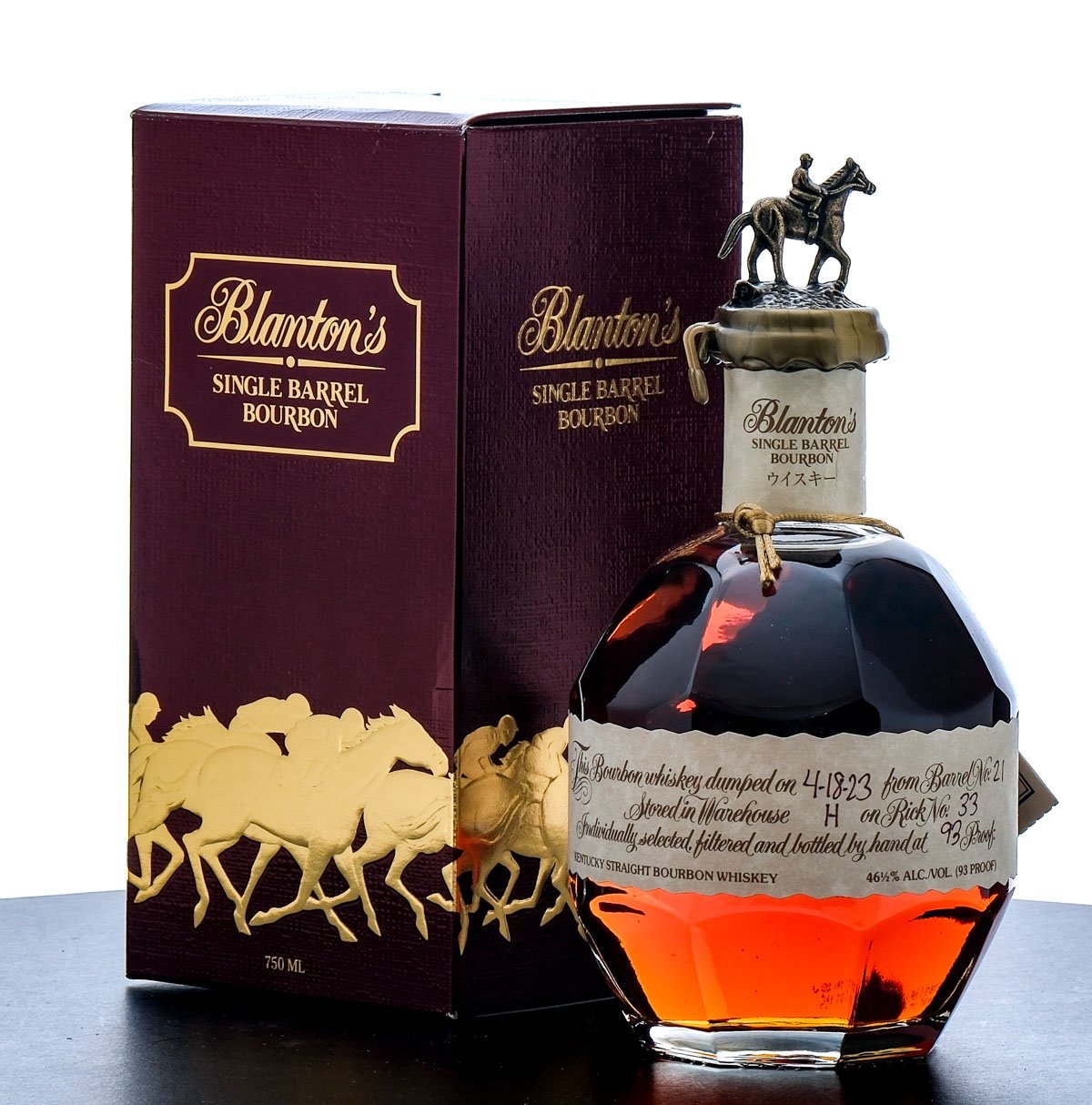 Blanton's Single Barrel Red Takara Japanese Edition Bourbon 2023