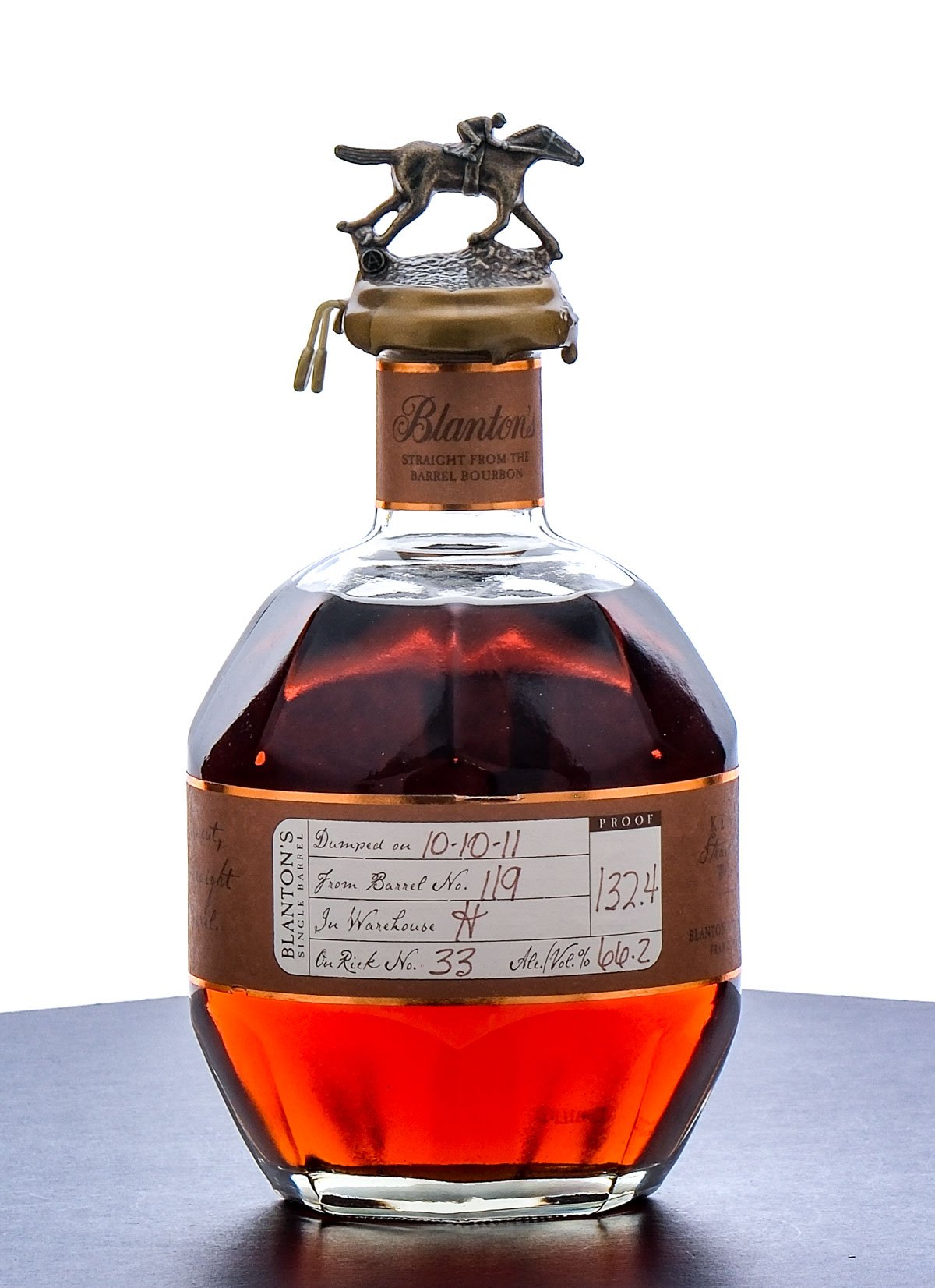 Blanton's Straight From the Barrel Bourbon 2011