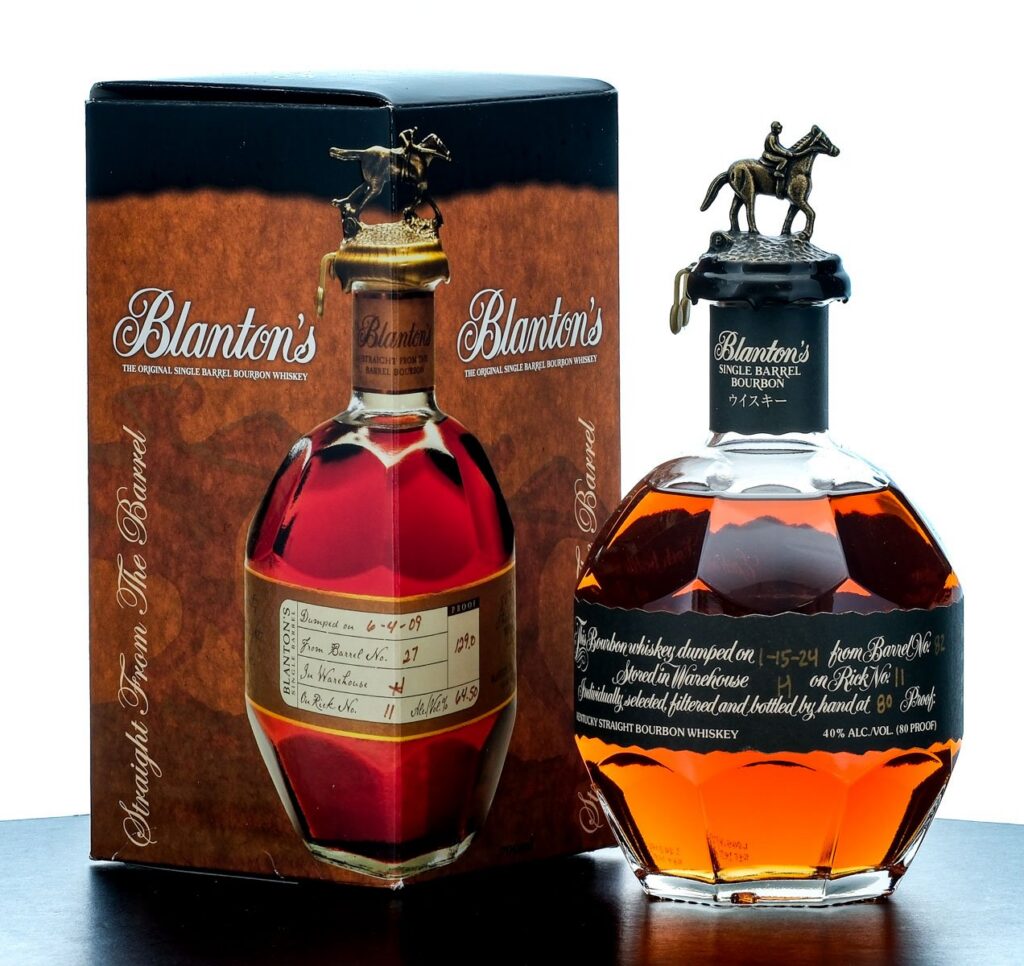 Blanton's Straight From The Barrel Bourbon 2024 Japanese Market