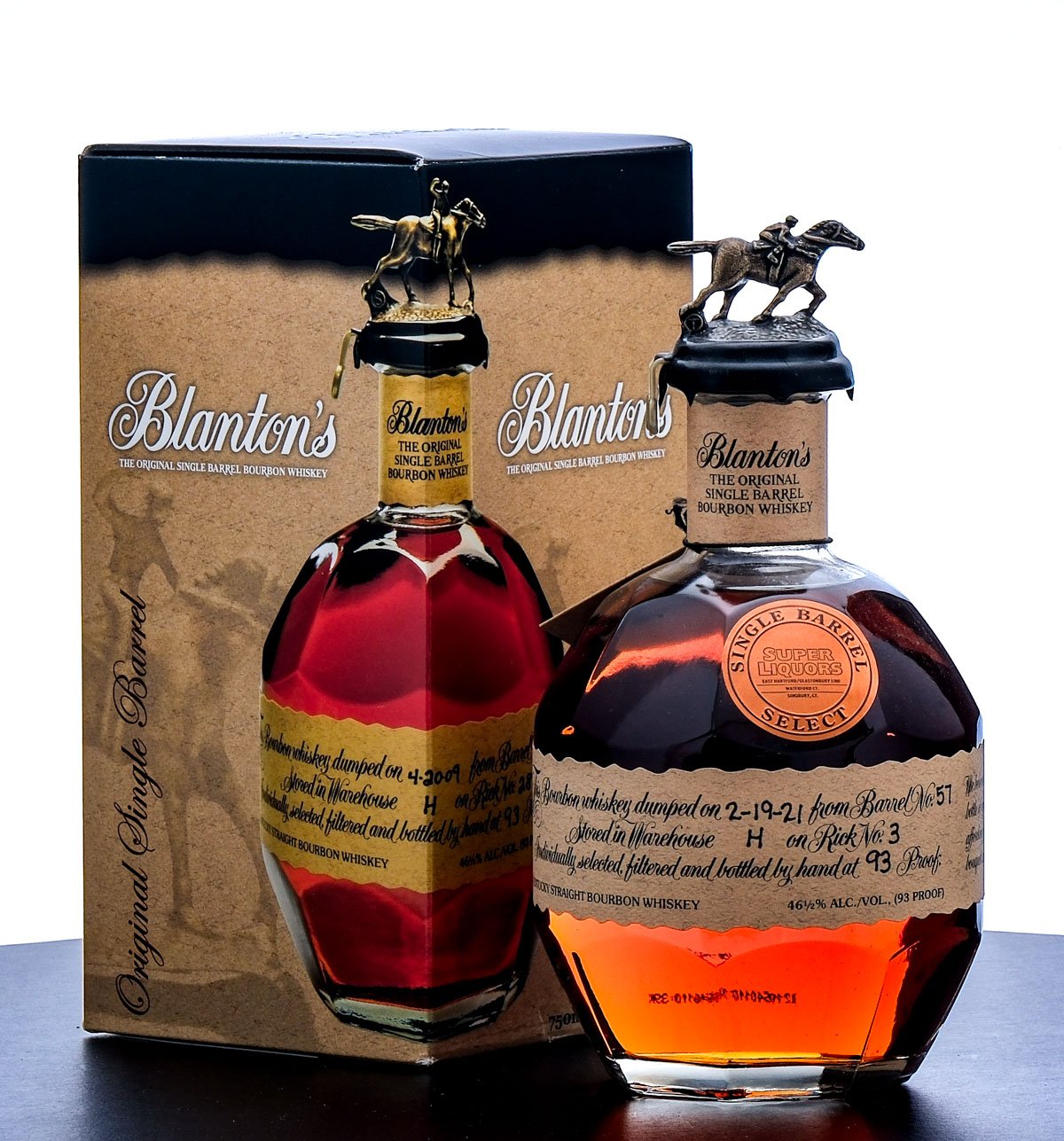 Blanton's The Original Single Barrel Select Bourbon Barrel No. 57, Bottle No. 181 (2021)