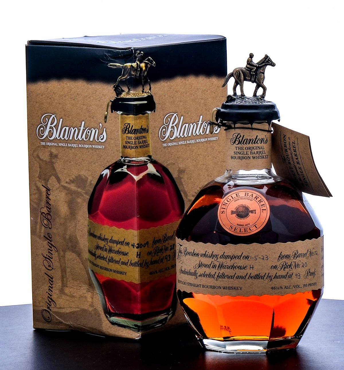 Blanton's The Original Single Barrel Select Bourbon Barrel No. 72, Bottle No. 196 (2023)