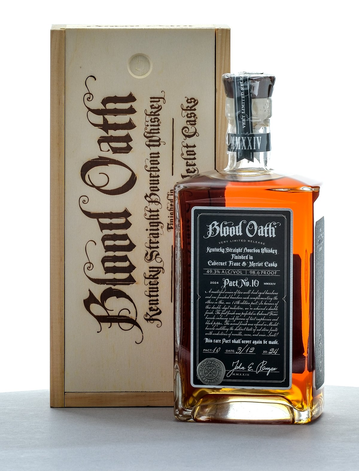 Blood Oath Pact No. 6 Very Limited Release Straight Bourbon 2020