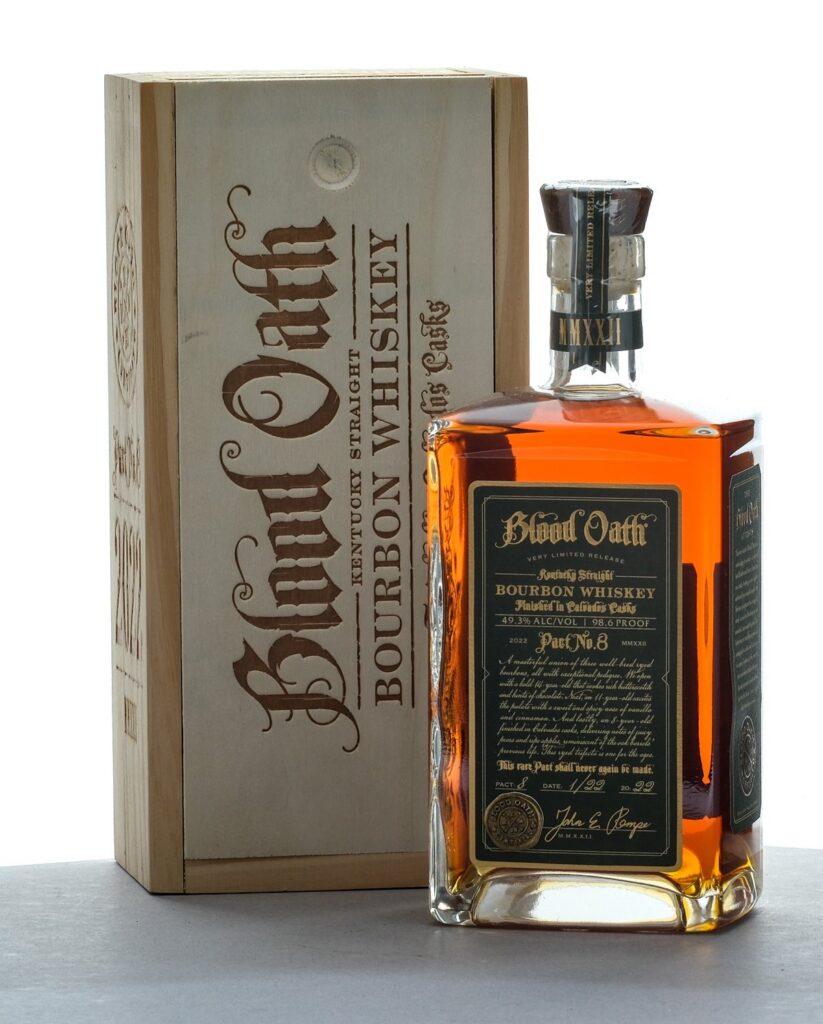 Blood Oath Pact No. 8 Very Limited Release Straight Bourbon 2022
