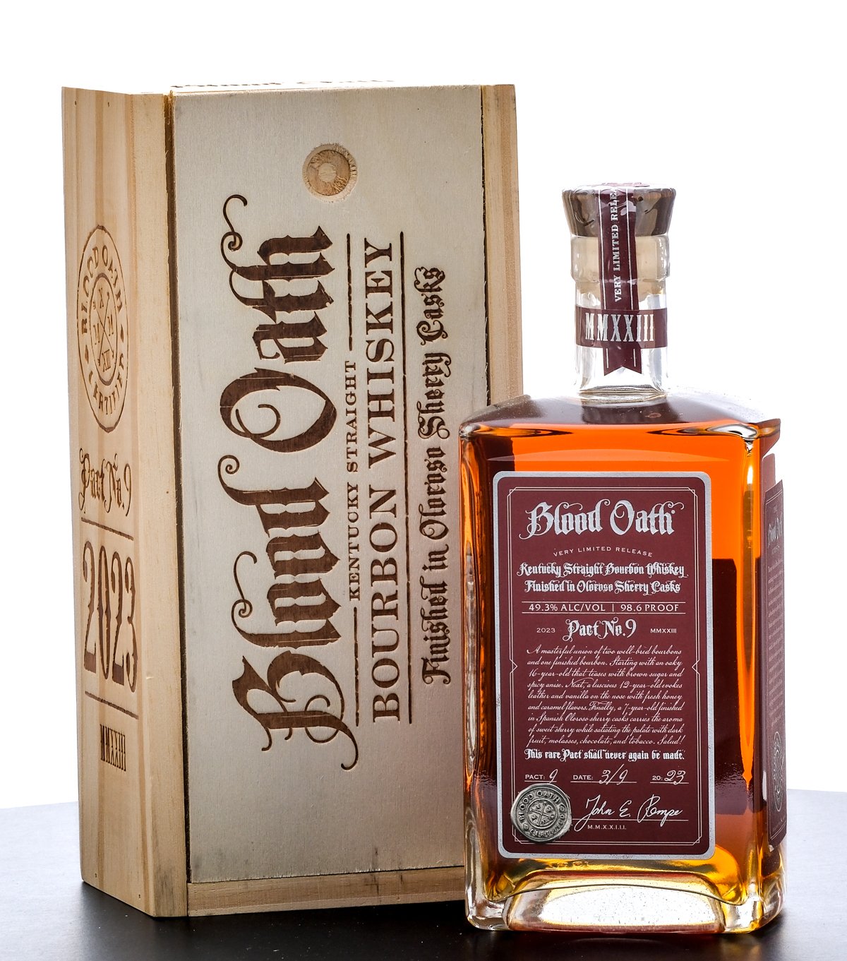 Blood Oath Pact No. 9 Kentucky Straight Bourbon Whiskey 2023