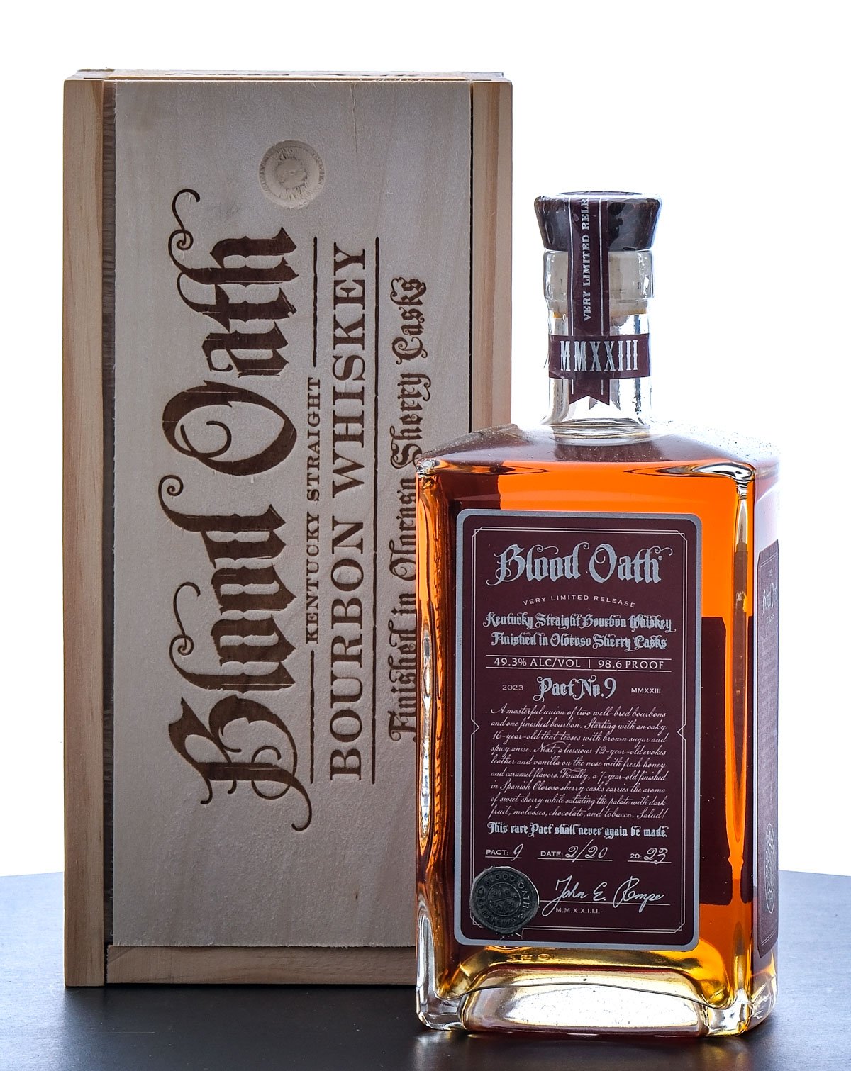 Blood Oath Pact No. 9 Limited Release Bourbon 2023