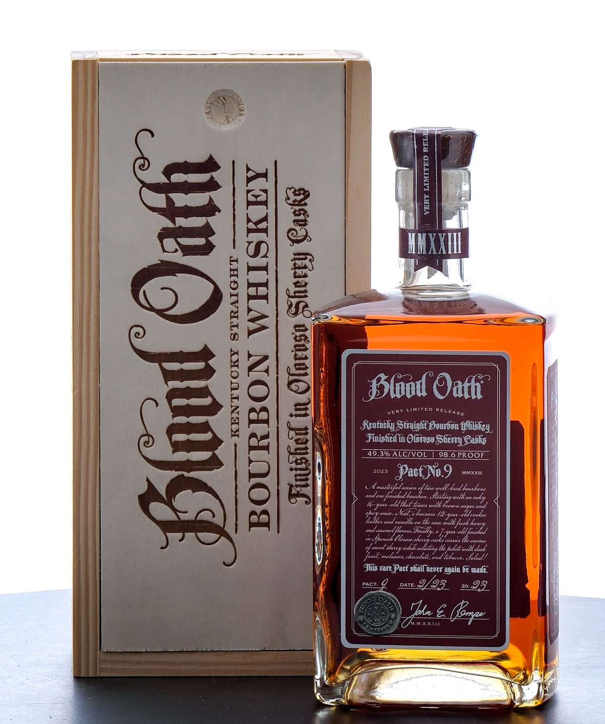 Blood Oath Pact No. 9 Limited Release Bourbon 2023