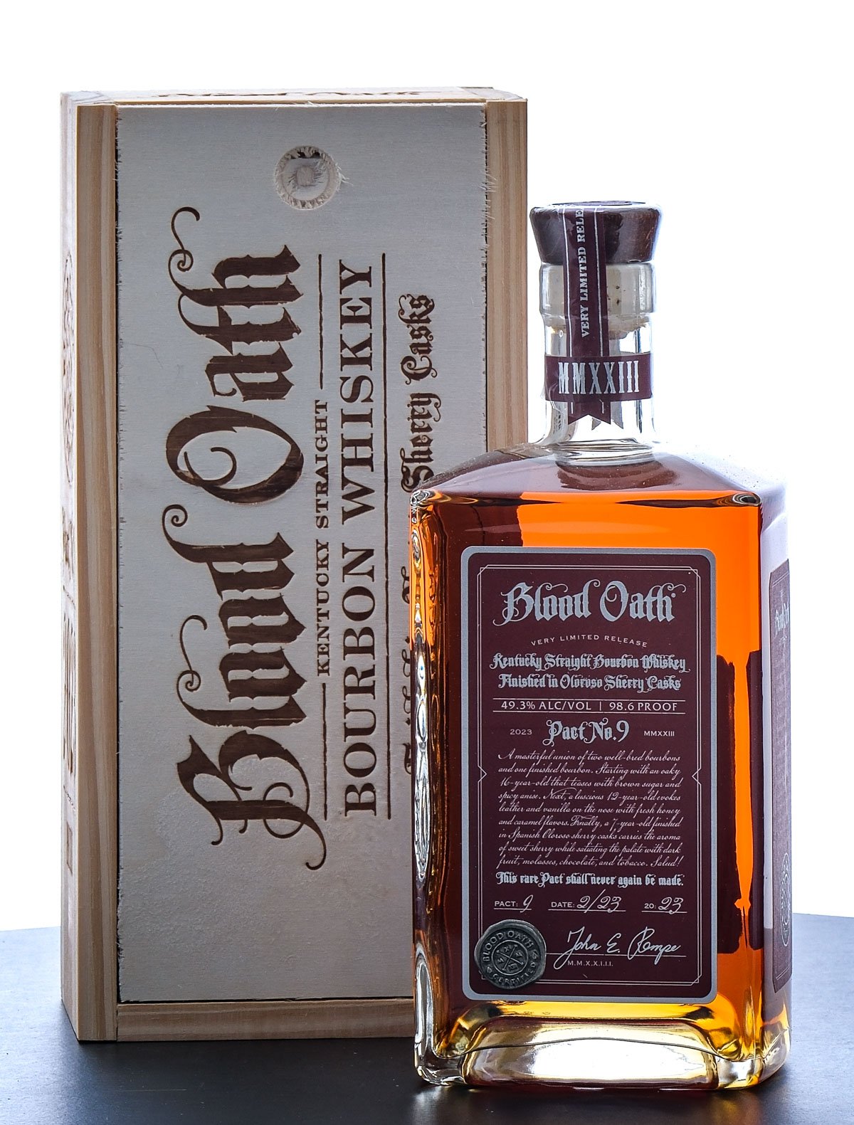 Blood Oath Pact No. 9 Limited Release Bourbon 2023