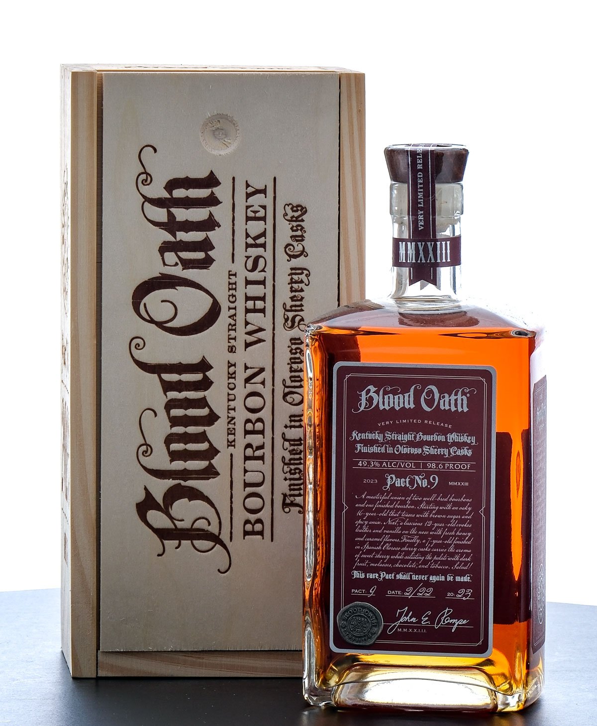 Blood Oath Pact No. 9 Limited Release Bourbon 2023