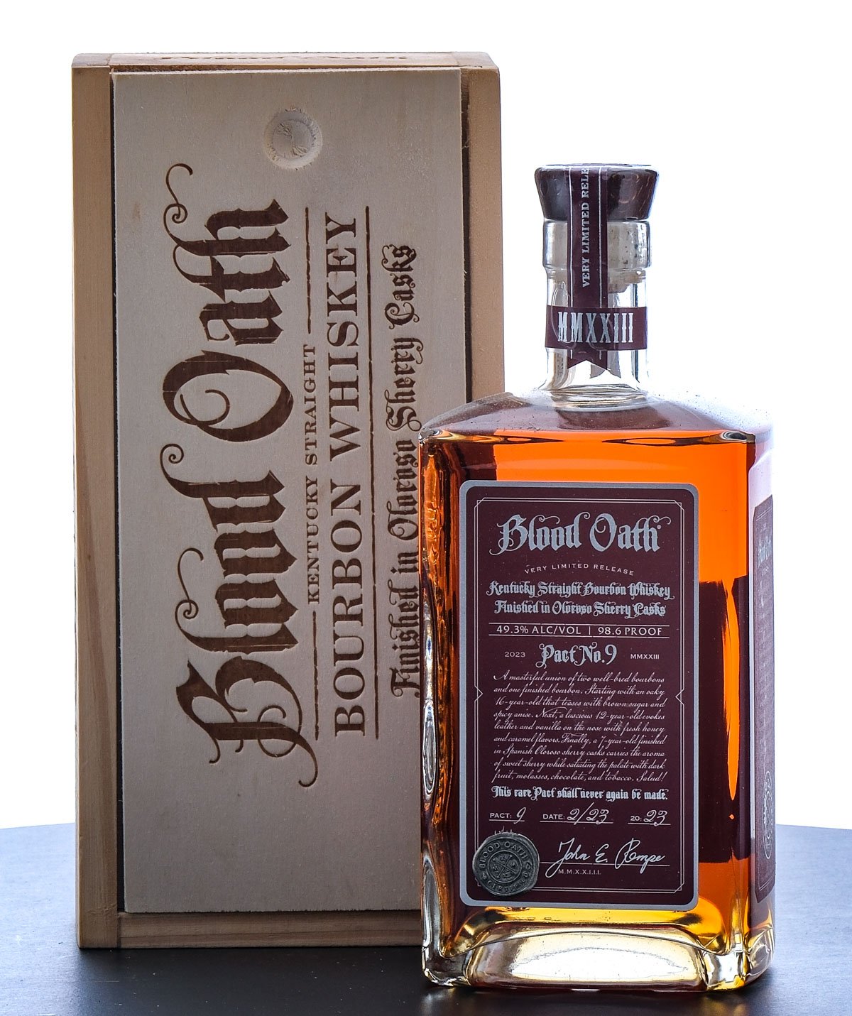 Blood Oath Pact No. 9 Limited Release Bourbon 2023