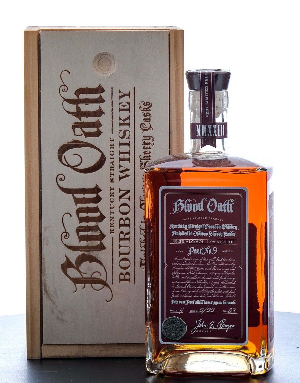 Blood Oath Pact No. 9 Limited Release Bourbon 2023