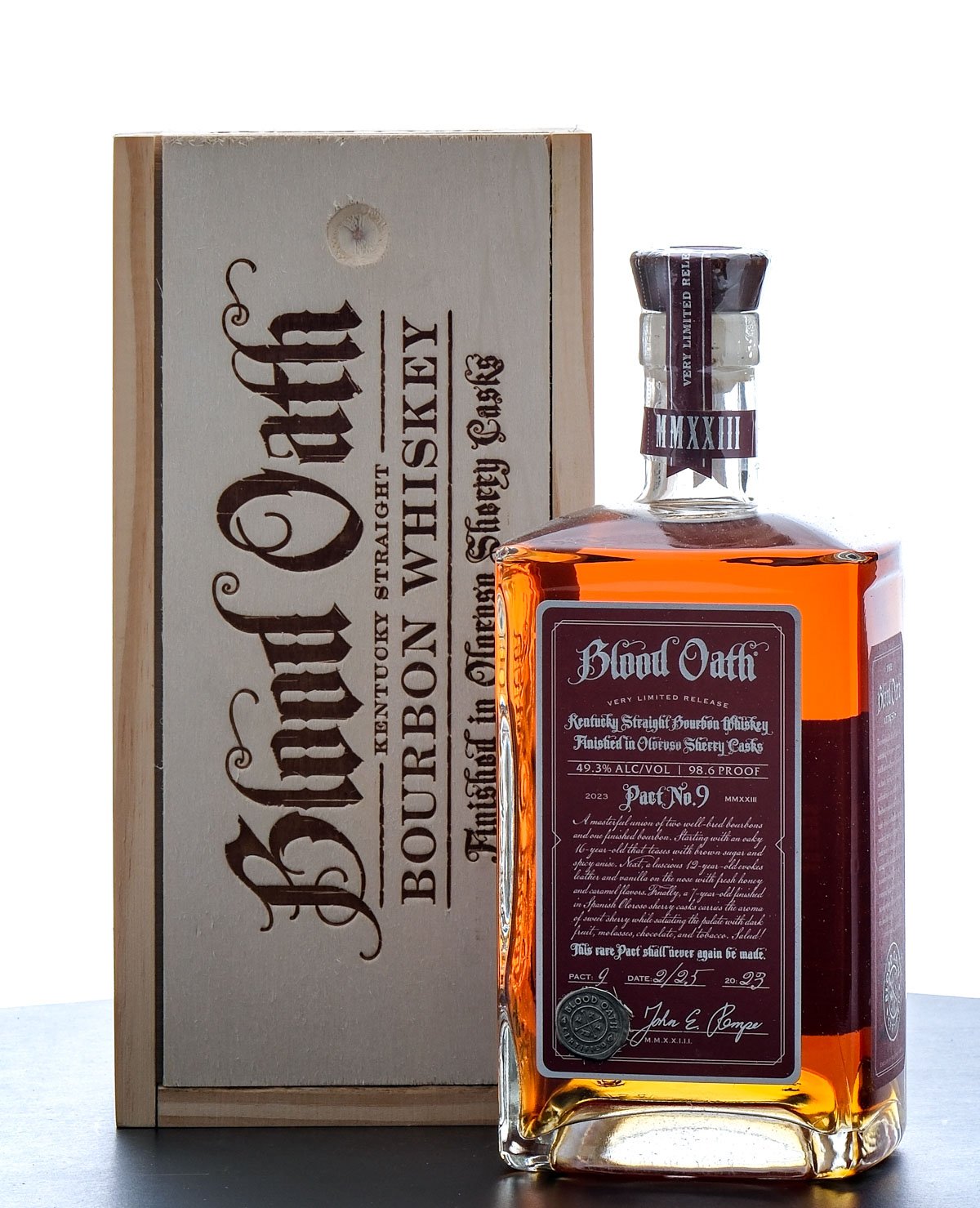 Blood Oath Pact No. 9 Limited Release Bourbon 2023