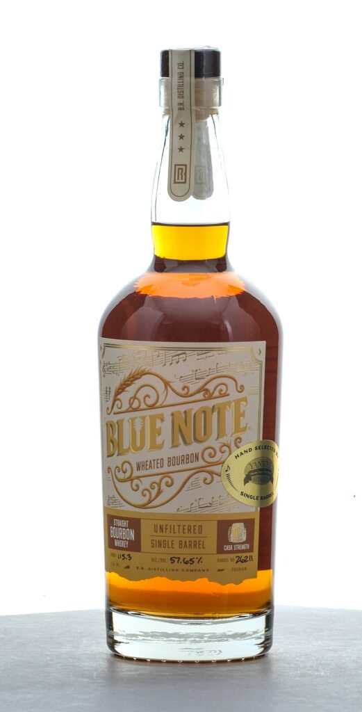 Blue Note Single Barrel Cask Strength Straight Wheated Bourbon