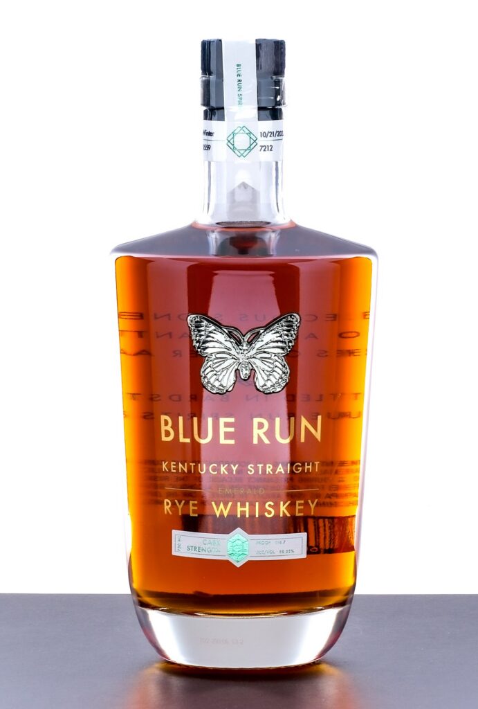 Blue Run Emerald Cask Strength Straight Rye 2022