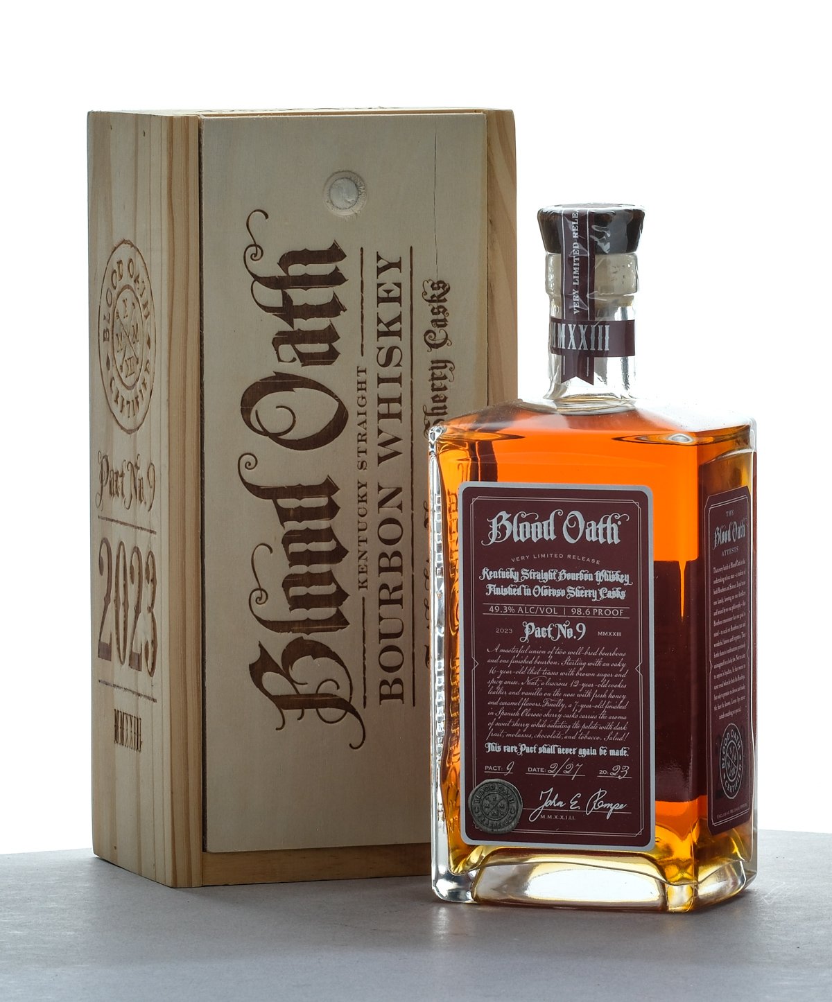 Bluegrass Distillers Elkwood Reserve 18 Year Single Barrel Straight Bourbon 2025