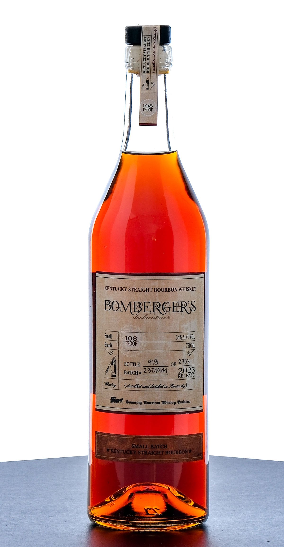 Bomberger's Declaration Small Batch Bourbon 2023