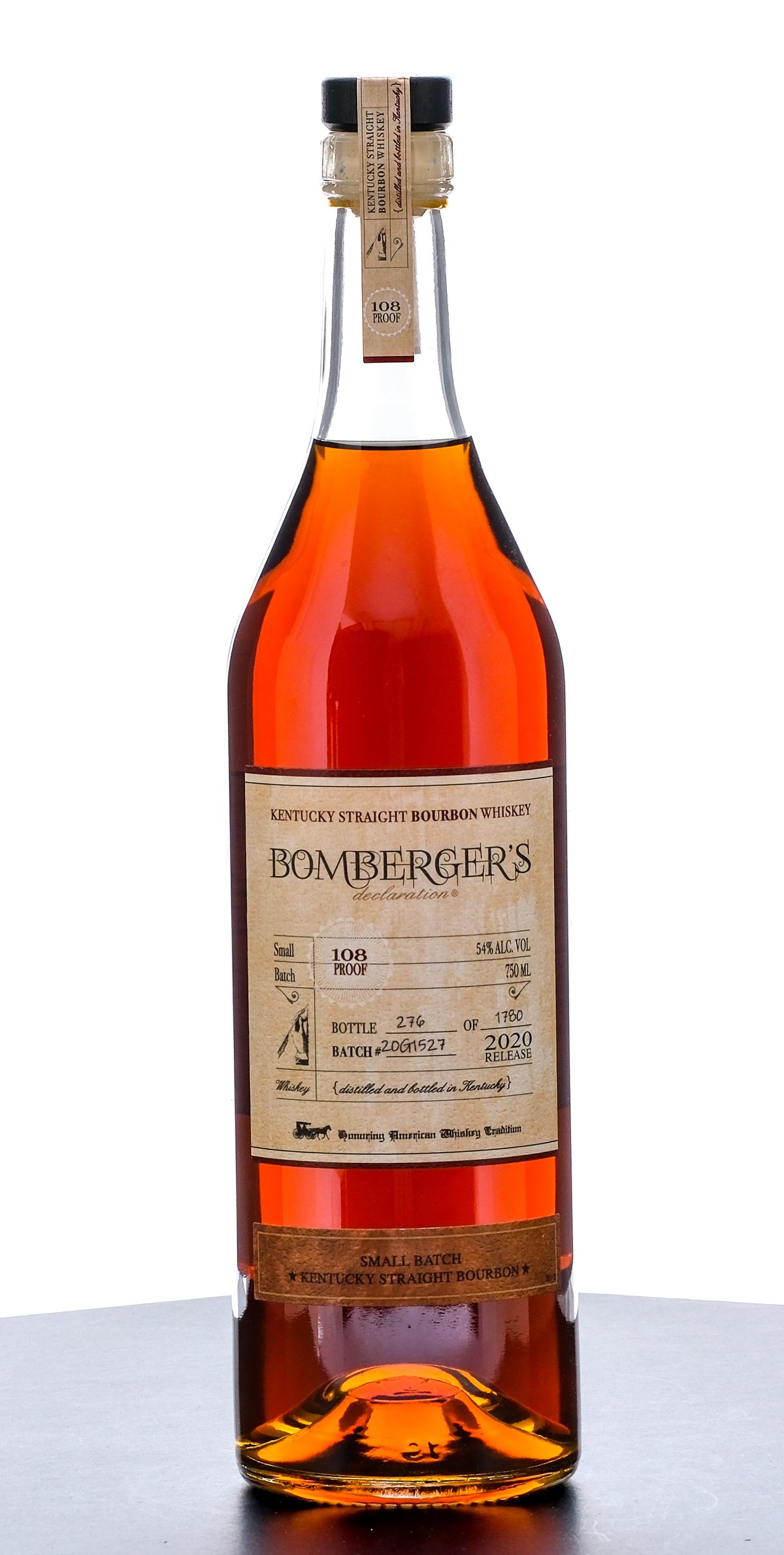 Bomberger's Declaration Small Batch Kentucky Straight Bourbon Whiskey 2020