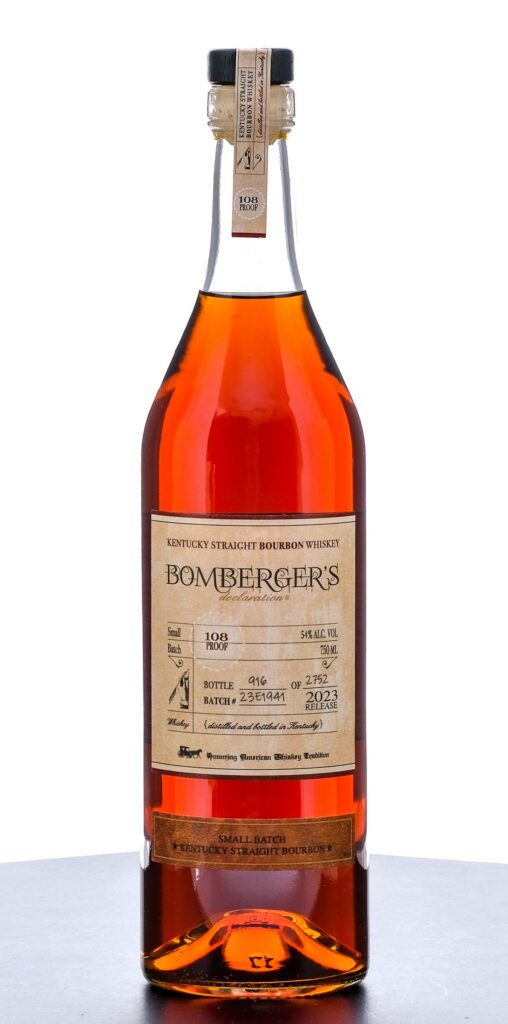 Bomberger's Declaration Small Batch Kentucky Straight Bourbon Whiskey 2023