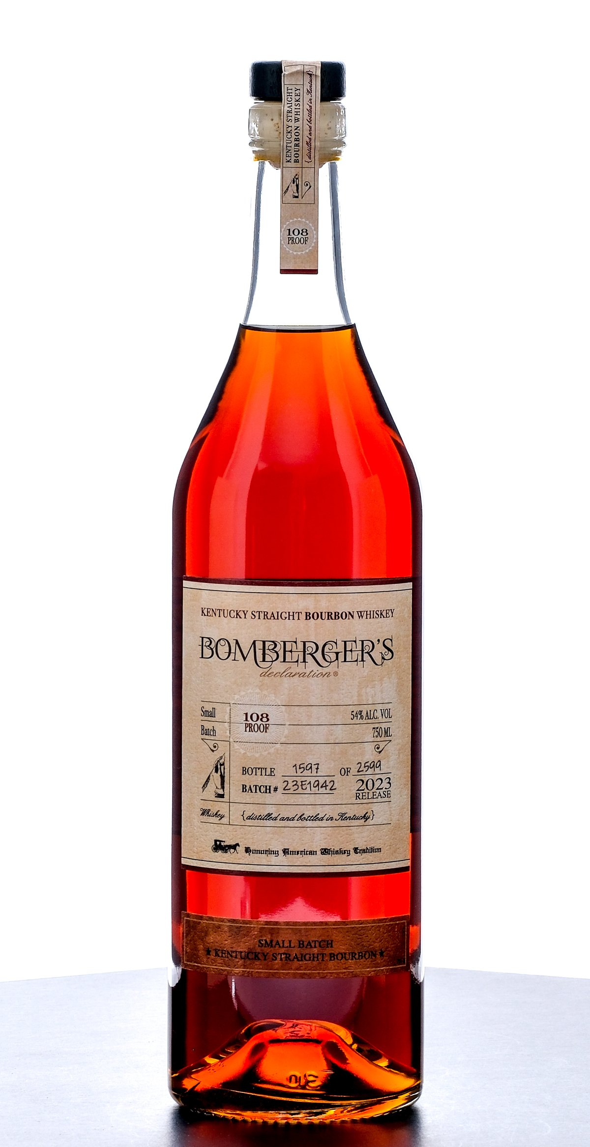 Bomberger's Declaration Small Batch Kentucky Straight Bourbon Whiskey 2023