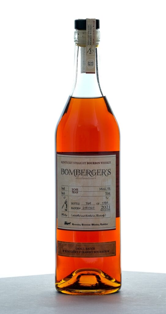 Bomberger's Declaration Small Batch Straight Bourbon 2021