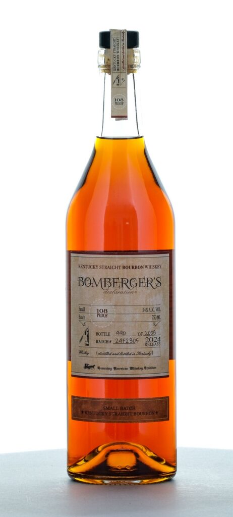 Bomberger's Declaration Small Batch Straight Bourbon 2024