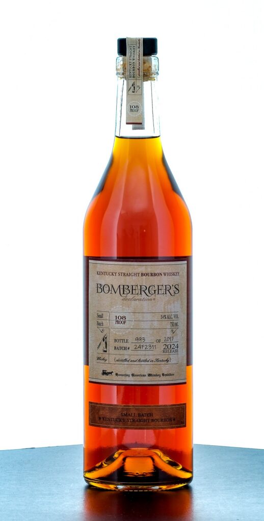 Bomberger's Declaration Small Batch Straight Bourbon 2024
