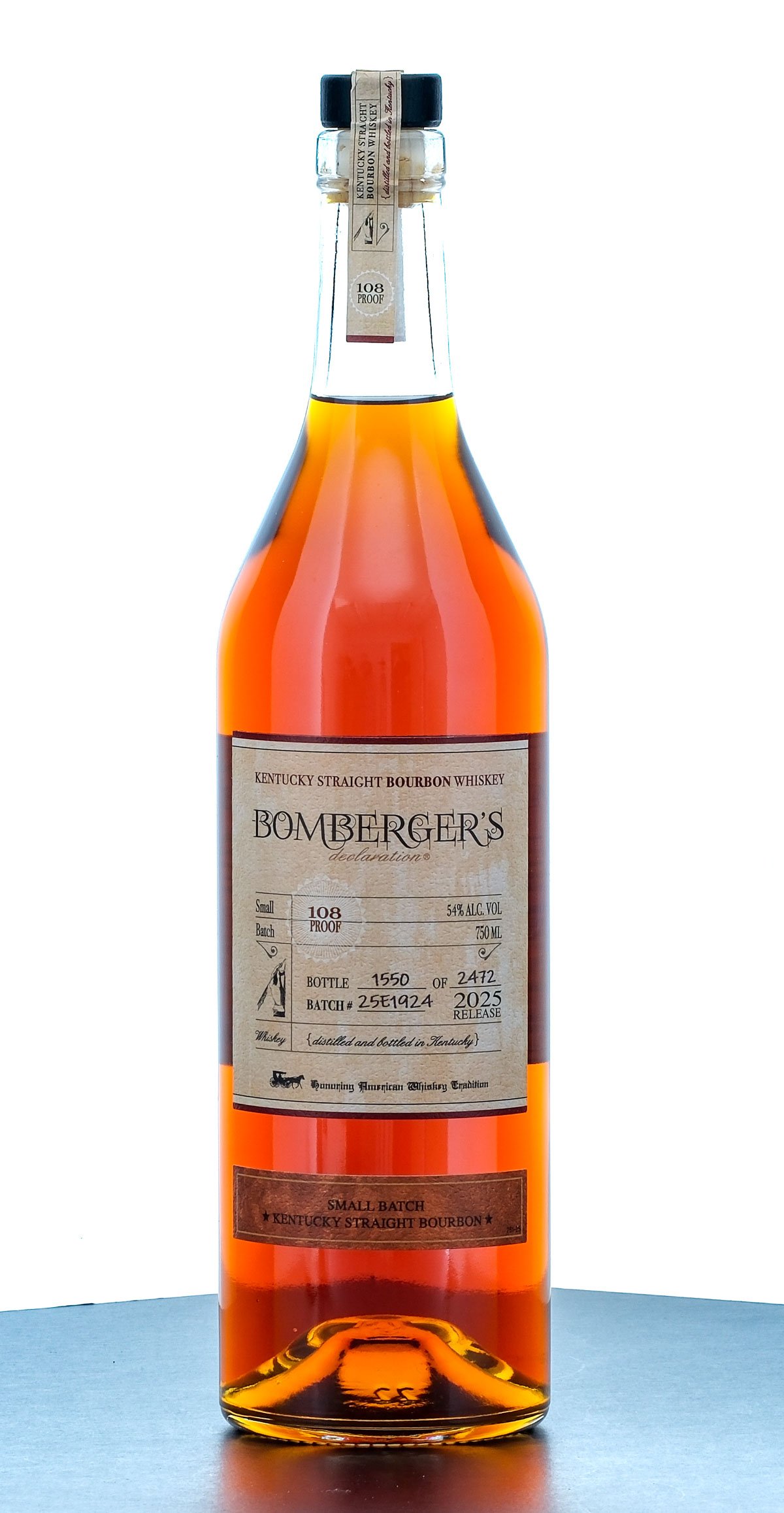Bomberger's Declaration Small Batch Straight Bourbon 2025