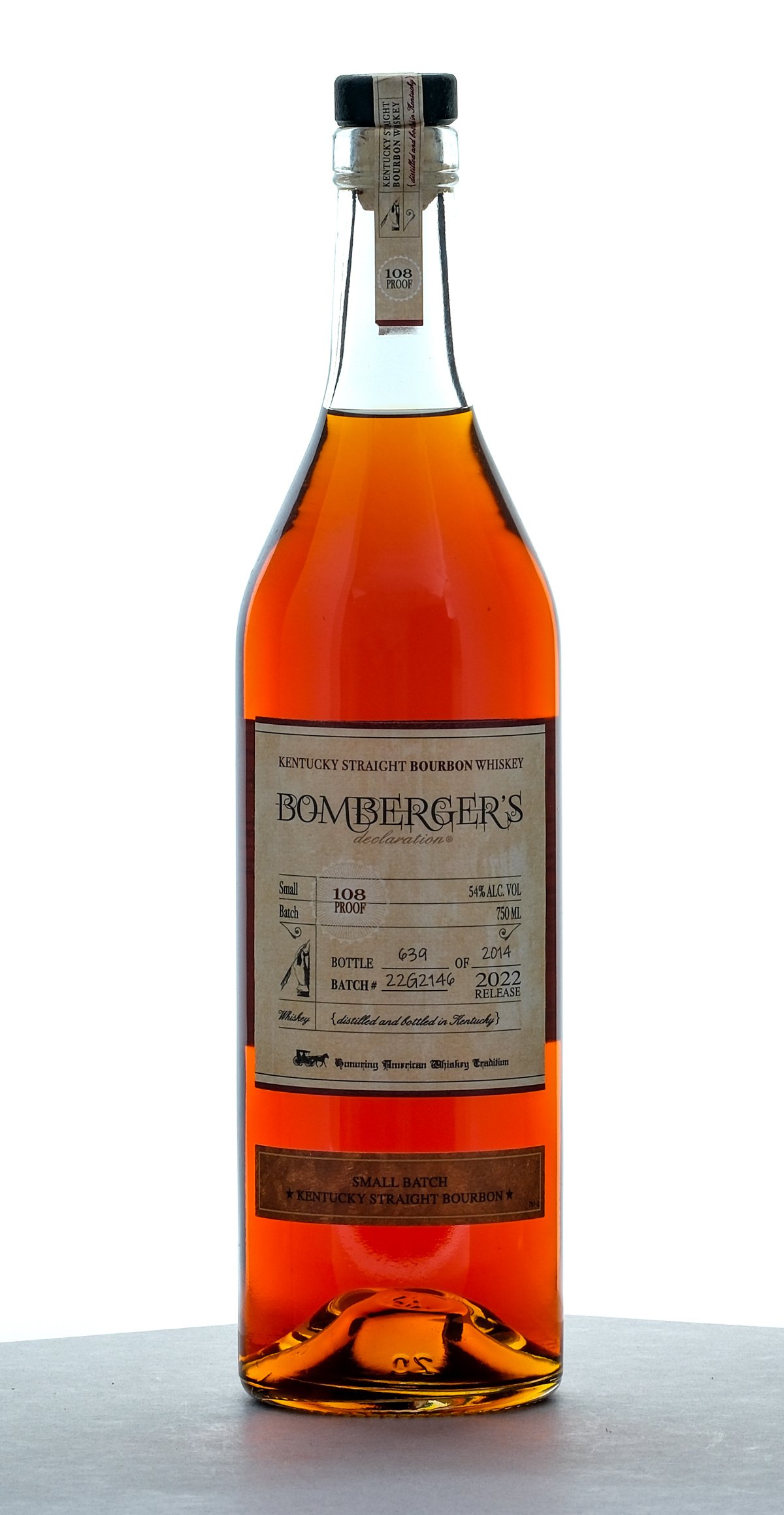 Booker's 30th Anniversary Limited Edition Small Batch Straight Bourbon 2019