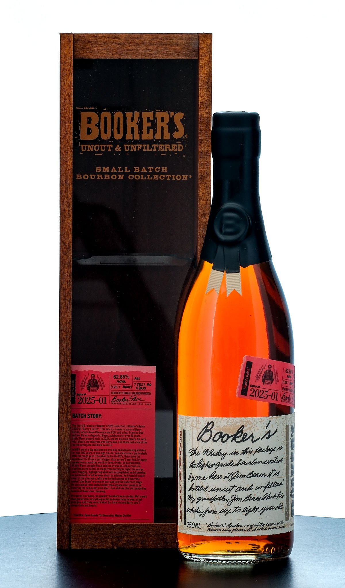 Booker's Barry's Batch 2025-01 Straight Bourbon