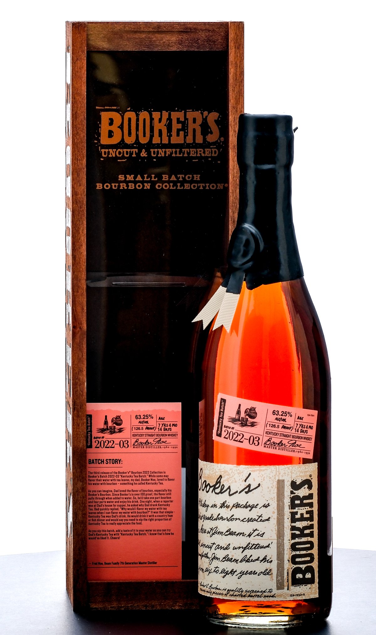 Booker's "Kentucky Tea Batch" 7 Year Bourbon 2022
