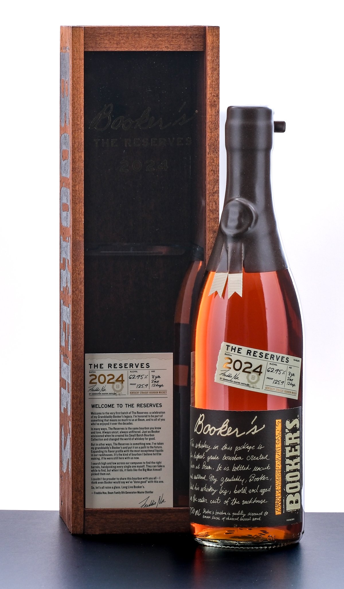 Bookers Bourbon 'The Reserves' Straight Bourbon Whiskey 2024