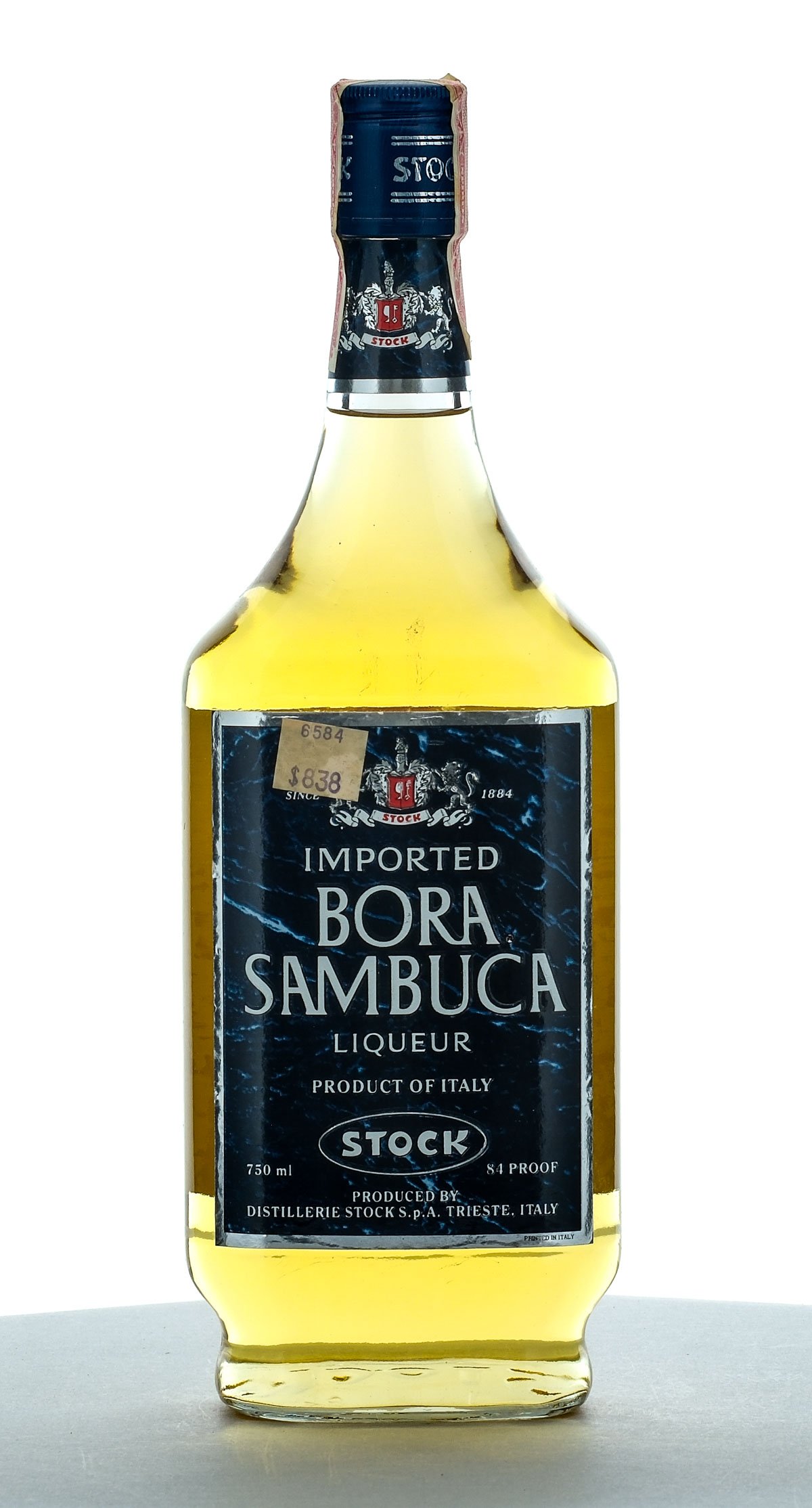 Bora Samubca Italian Liqueur Vintage Bottle