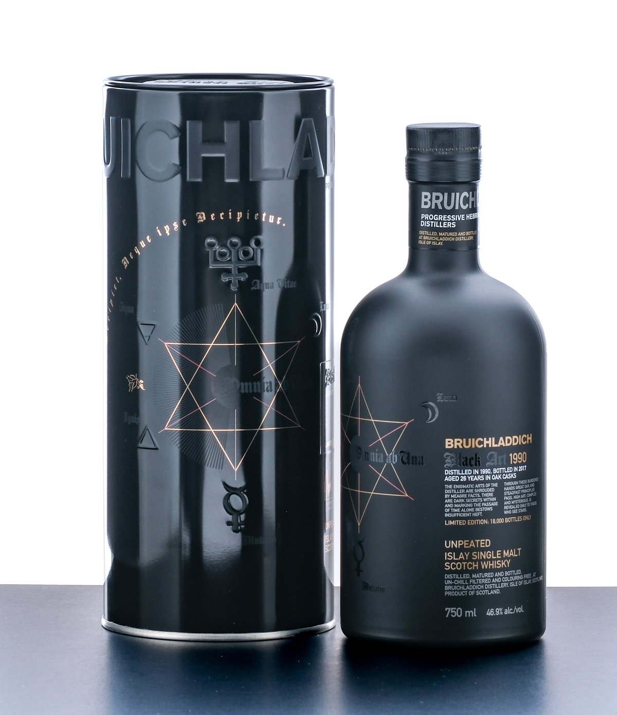 Bruichladdich Black Art 1990 06.1 Edition Aged 26 years Unpeated Islay Single Malt Scotch Whisky