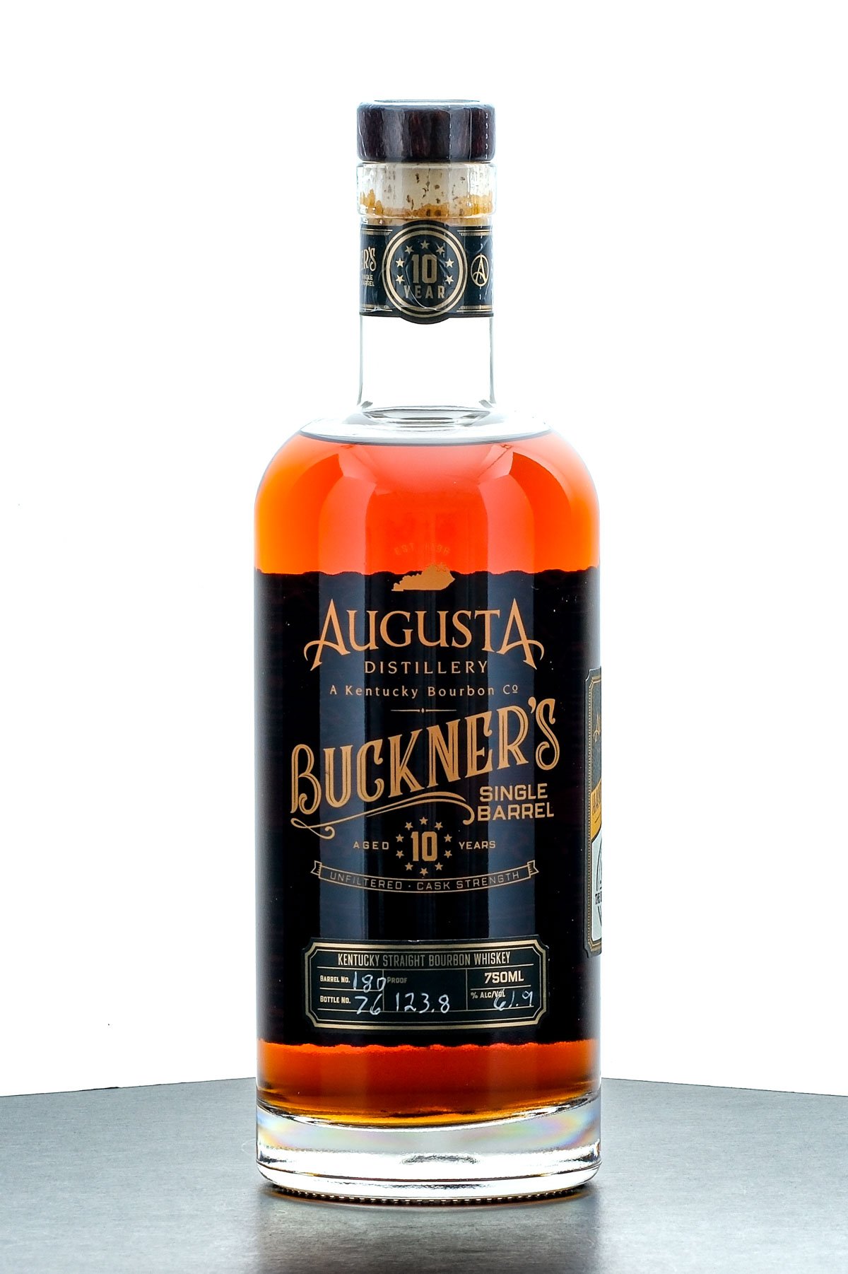 Buckner's 10 Year Single Barrel Select Straight Bourbon 2025